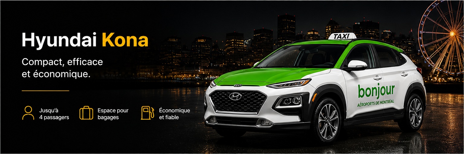 Hyundai Kona taxi